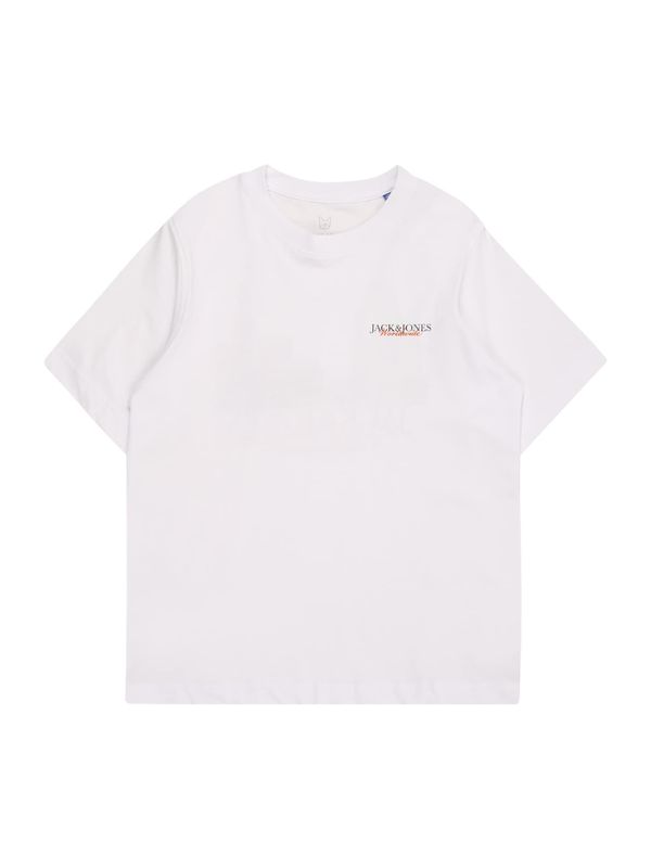 Jack & Jones Junior Jack & Jones Junior Majica 'JORBOSTON'  kamen / oranžna / črna / bela