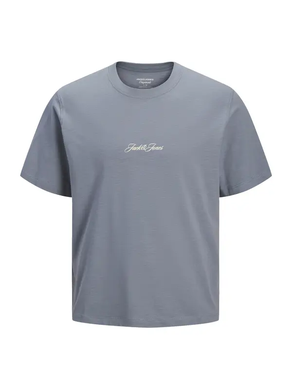 Jack & Jones Junior Jack & Jones Junior Majica 'JORCASSIS'  kremna / golobje modra / črna