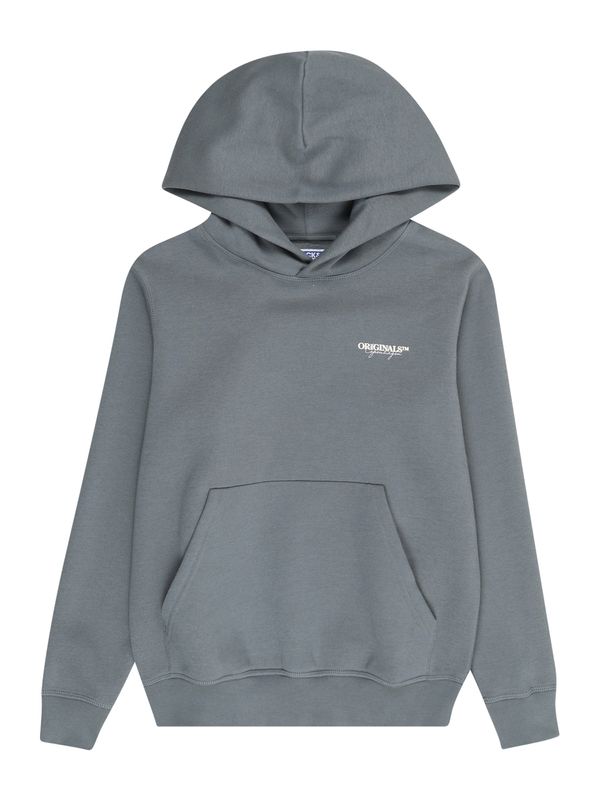 Jack & Jones Junior Jack & Jones Junior Majica 'JORISLINGTON'  svetlo modra / temno siva / bela