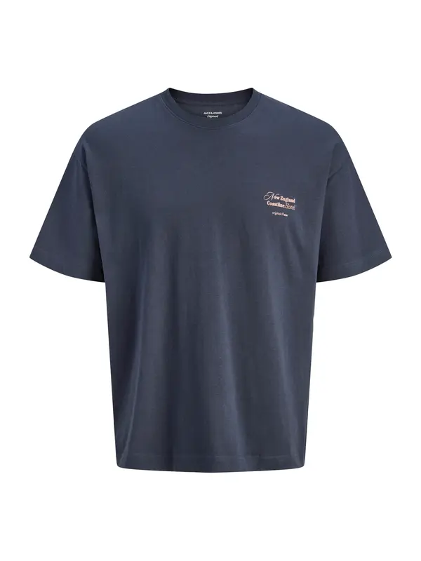 Jack & Jones Junior Jack & Jones Junior Majica 'JORMontauk'  svetlo bež / mornarska / voda / oranžna