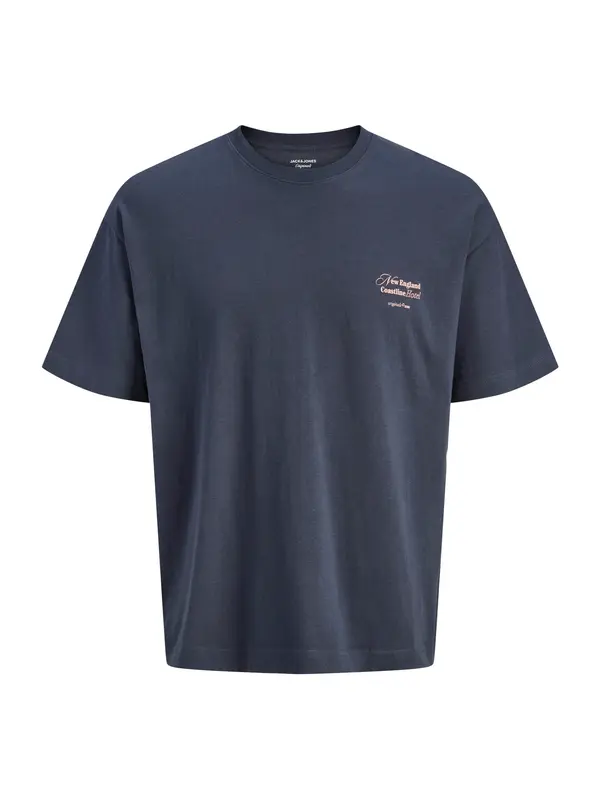 Jack & Jones Junior Jack & Jones Junior Majica 'JORMONTAUK'  voda / temno siva / oranžna / bela