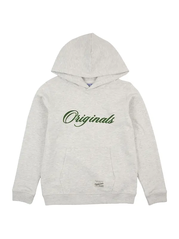Jack & Jones Junior Jack & Jones Junior Majica 'JORNANTUCKET'  zelena / pegasto bela