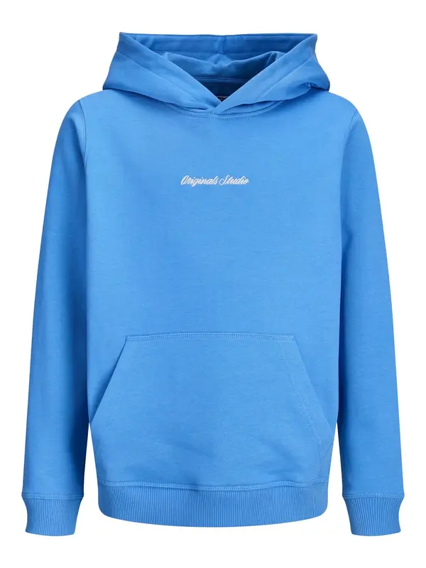 Jack & Jones Junior Jack & Jones Junior Majica 'JORNorrebro'  azur / bela