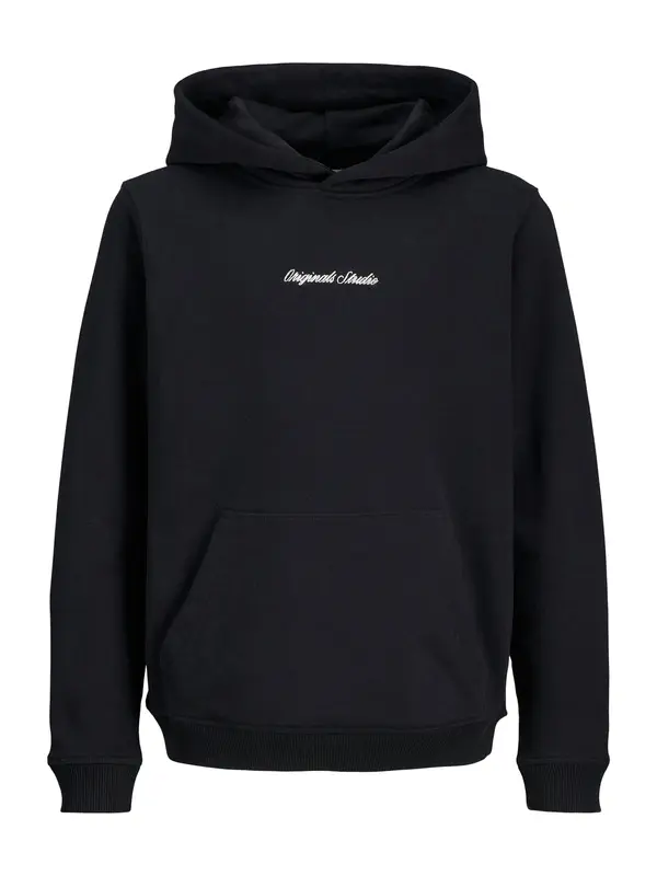 Jack & Jones Junior Jack & Jones Junior Majica 'JORNorrebro'  črna / bela