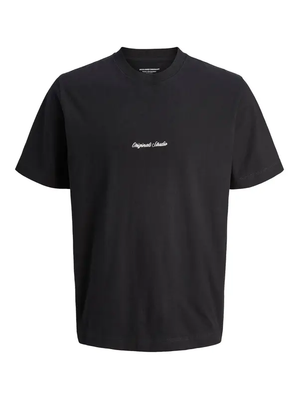 Jack & Jones Junior Jack & Jones Junior Majica 'JORNORREBRO'  črna / bela