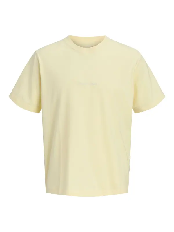 Jack & Jones Junior Jack & Jones Junior Majica 'JORNORREBRO'  pastelno rumena / bela