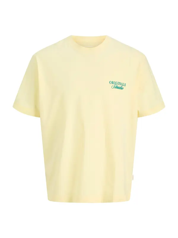 Jack & Jones Junior Jack & Jones Junior Majica 'JORNorrebro'  rumena / zelena