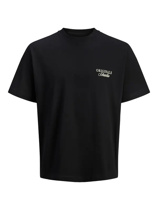 Jack & Jones Junior Jack & Jones Junior Majica 'JORNorrebro'  siva / črna