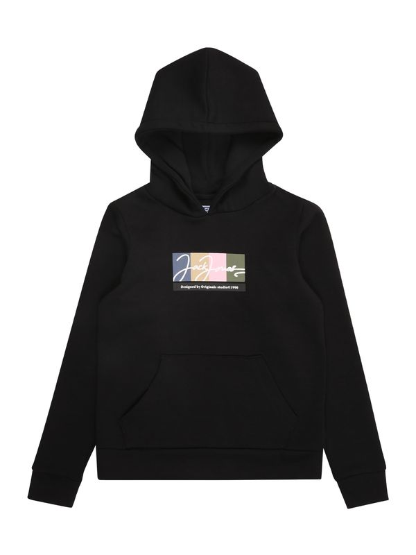 Jack & Jones Junior Jack & Jones Junior Majica 'JORPORTLAND'  modra / roza / črna / bela