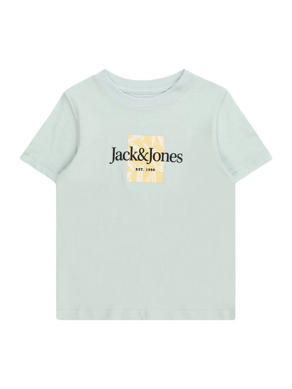 Jack & Jones Junior Jack & Jones Junior Majica 'Lafayette'  svetlo modra / rumena / črna / bela