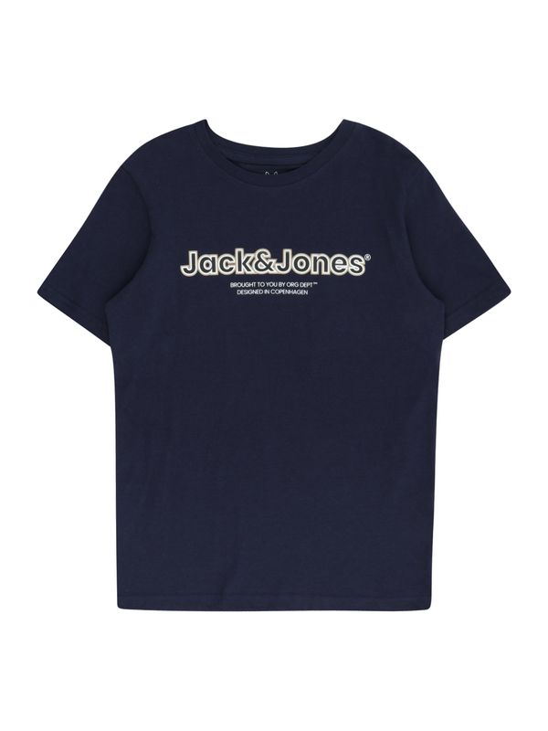 Jack & Jones Junior Jack & Jones Junior Majica 'LAKEWOOD'  bež / mornarska / siva / bela