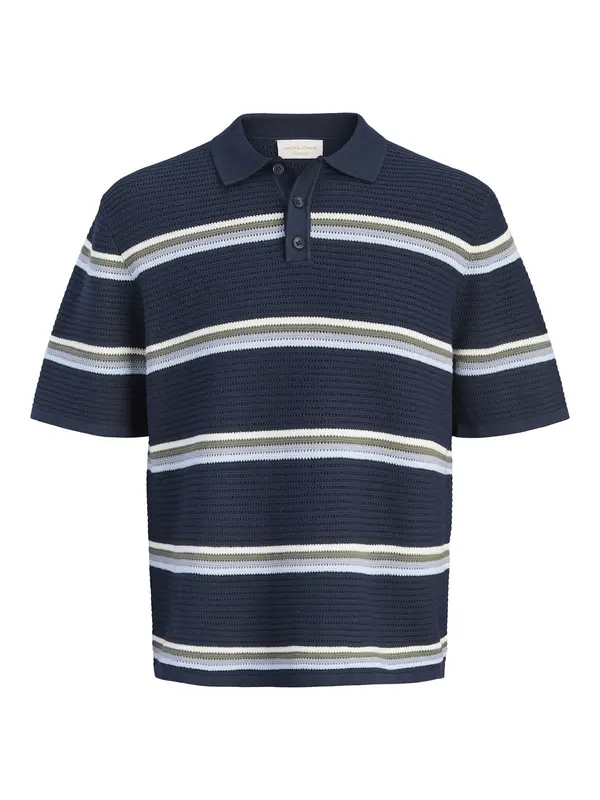 Jack & Jones Junior Jack & Jones Junior Majica 'Maine'  temno modra / bela