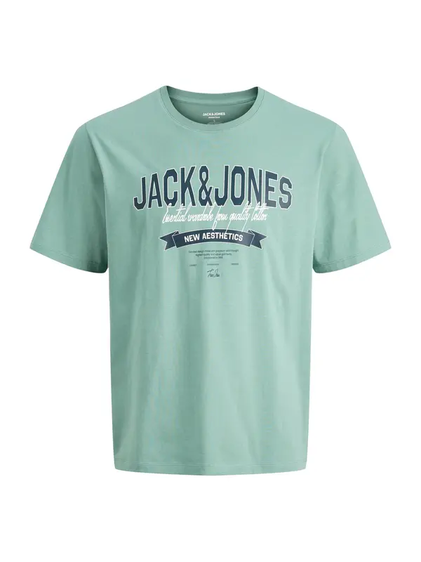 Jack & Jones Junior Jack & Jones Junior Majica  marine / pastelno zelena