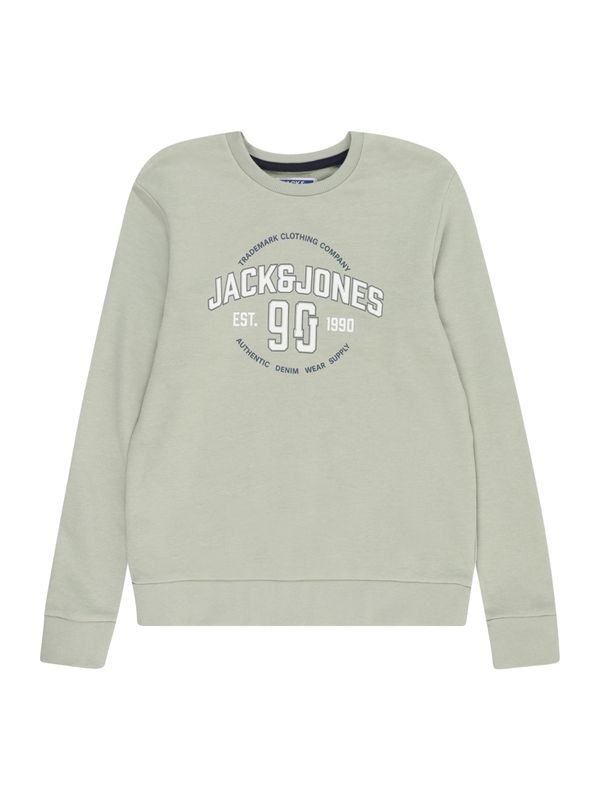 Jack & Jones Junior Jack & Jones Junior Majica 'Minds'  mornarska / pastelno zelena / bela