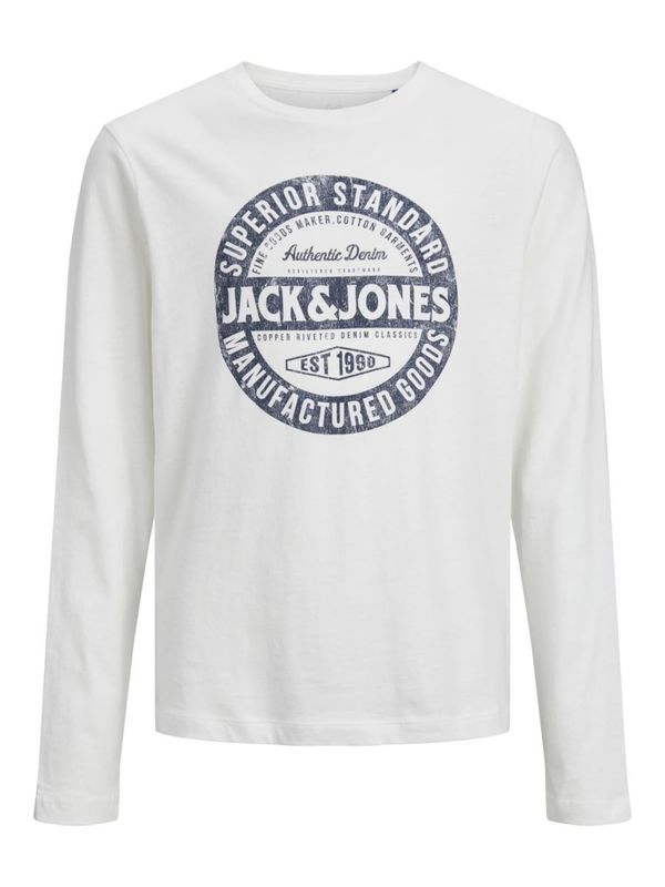 Jack & Jones Junior Jack & Jones Junior Majica  modra / bela