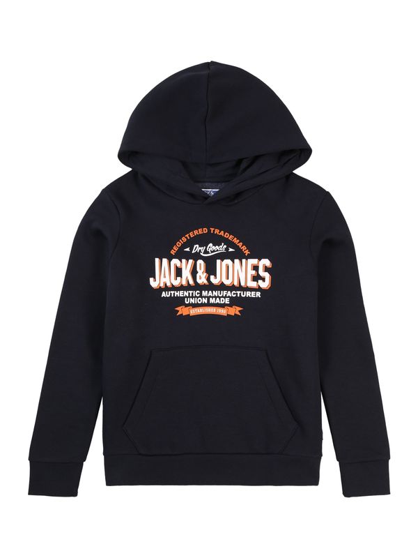 Jack & Jones Junior Jack & Jones Junior Majica  mornarska / oranžna / bela