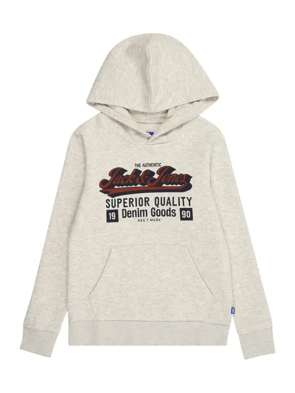 Jack & Jones Junior Jack & Jones Junior Majica  mornarska / rjasto rdeča / pegasto bela