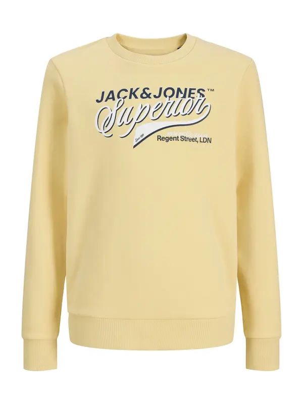 Jack & Jones Junior Jack & Jones Junior Majica  mornarska / svetlo rumena / bela