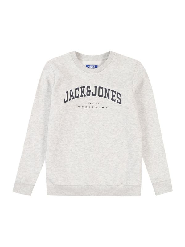 Jack & Jones Junior Jack & Jones Junior Majica  nočno modra / pegasto siva / bela