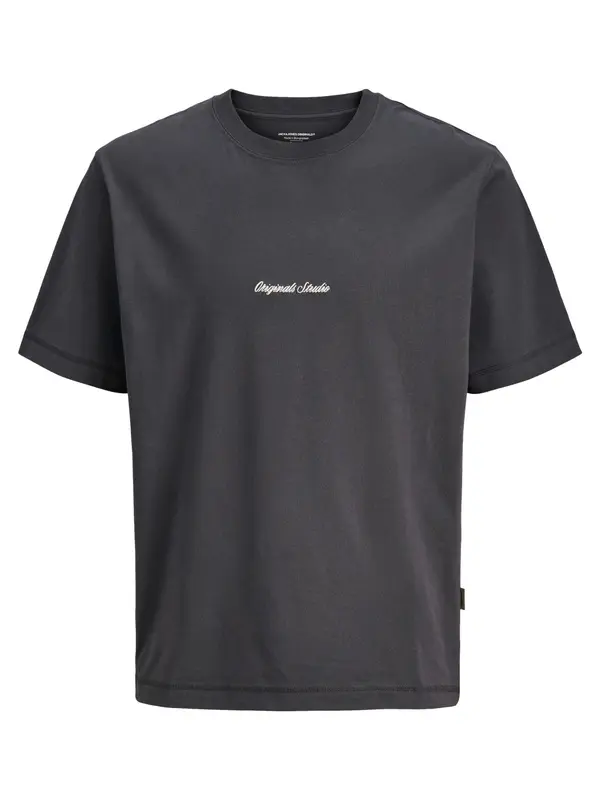 Jack & Jones Junior Jack & Jones Junior Majica 'Norrebro'  antracit / bela
