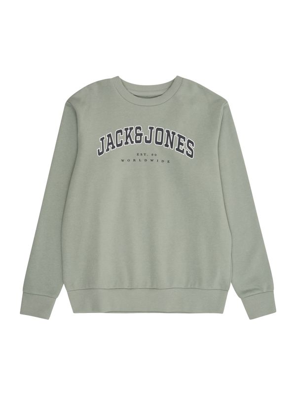 Jack & Jones Junior Jack & Jones Junior Majica  pastelno zelena / črna / bela