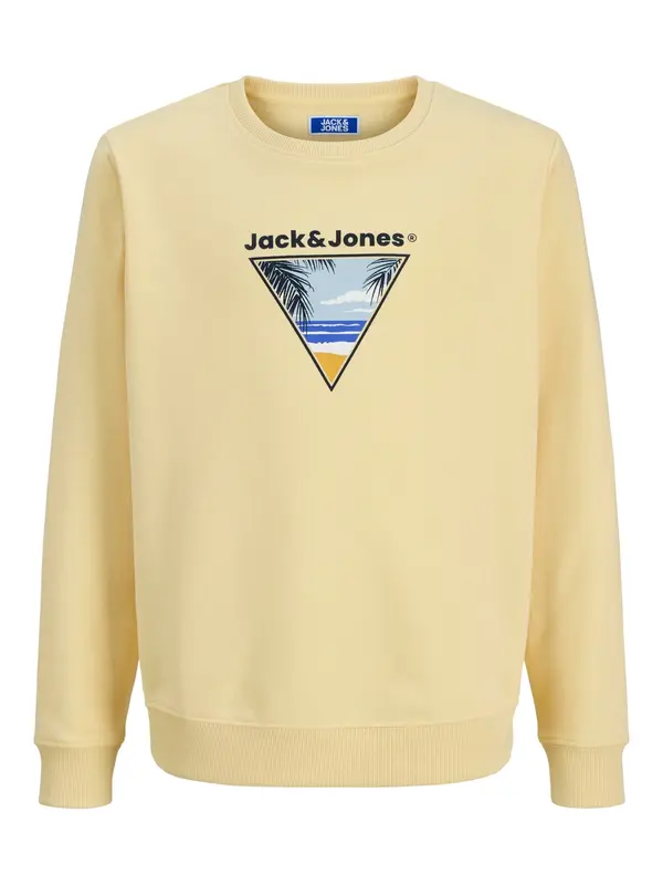 Jack & Jones Junior Jack & Jones Junior Majica 'Perry'  svetlo modra / rumena / črna