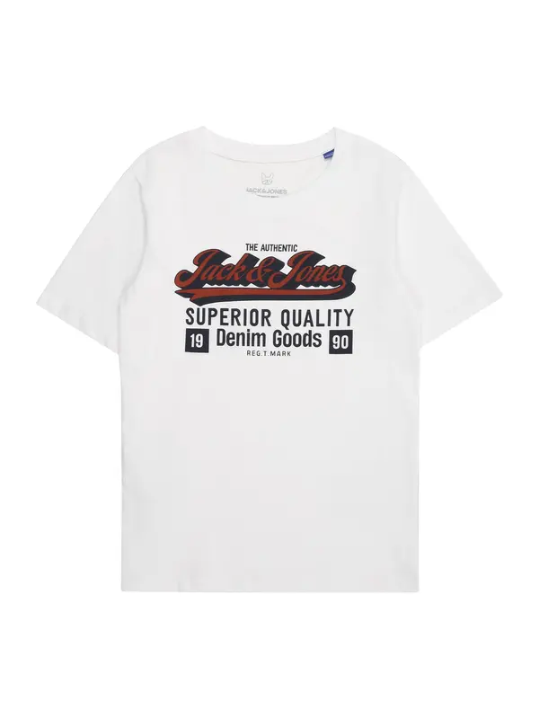 Jack & Jones Junior Jack & Jones Junior Majica  rdeča / črna / bela