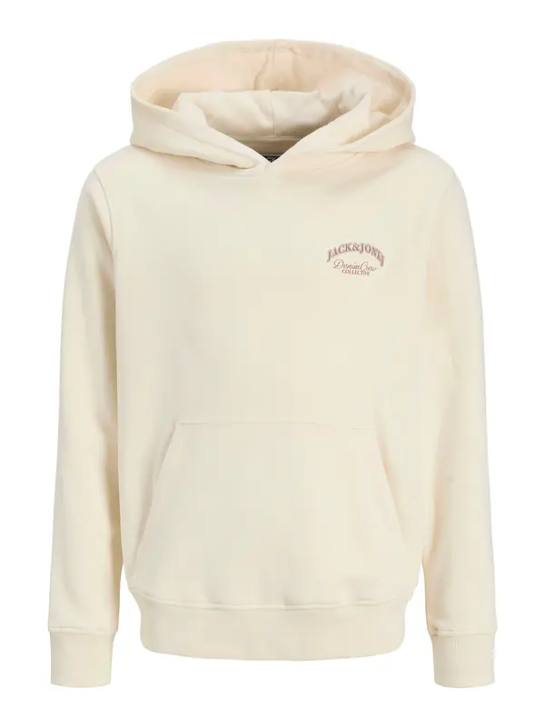 Jack & Jones Junior Jack & Jones Junior Majica  rjasto rjava / volneno bela