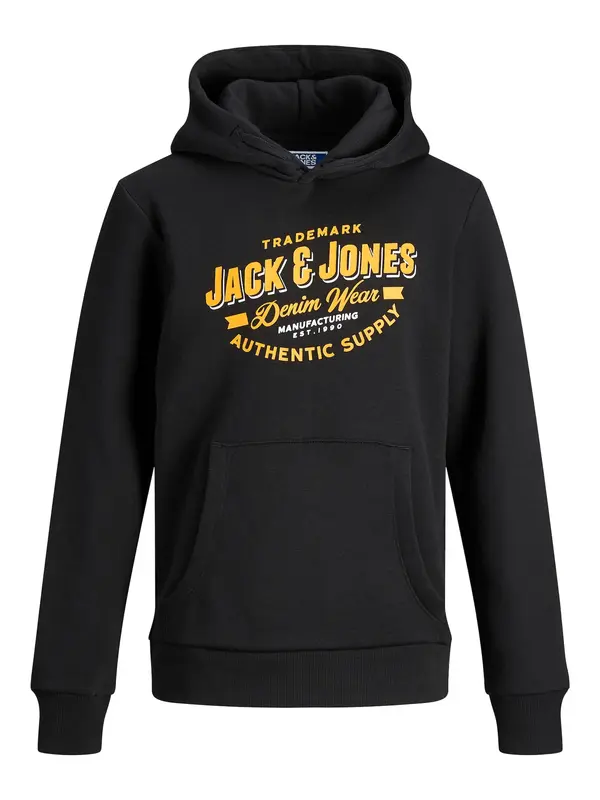 Jack & Jones Junior Jack & Jones Junior Majica  rumena / črna / bela