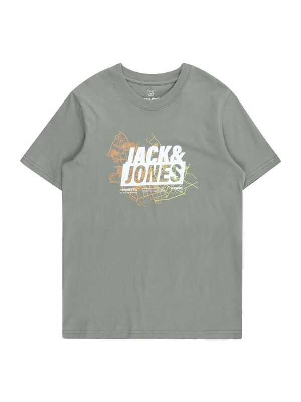 Jack & Jones Junior Jack & Jones Junior Majica  rumena / kaki / oranžna / bela