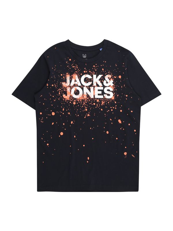 Jack & Jones Junior Jack & Jones Junior Majica 'SPLASH'  mornarska / marelica / bela