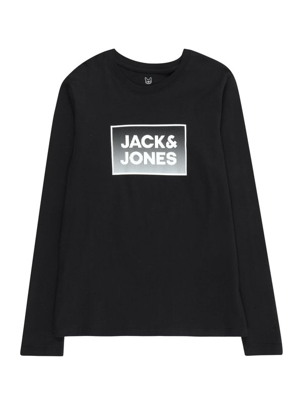 Jack & Jones Junior Jack & Jones Junior Majica 'STEEL'  siva / črna / bela