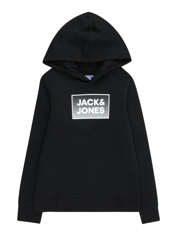 Jack & Jones Junior Jack & Jones Junior Majica 'Steel'  temno siva / črna / bela