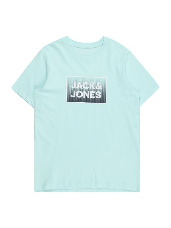 Jack & Jones Junior Jack & Jones Junior Majica 'STEEL'  turkizna / pegasto siva