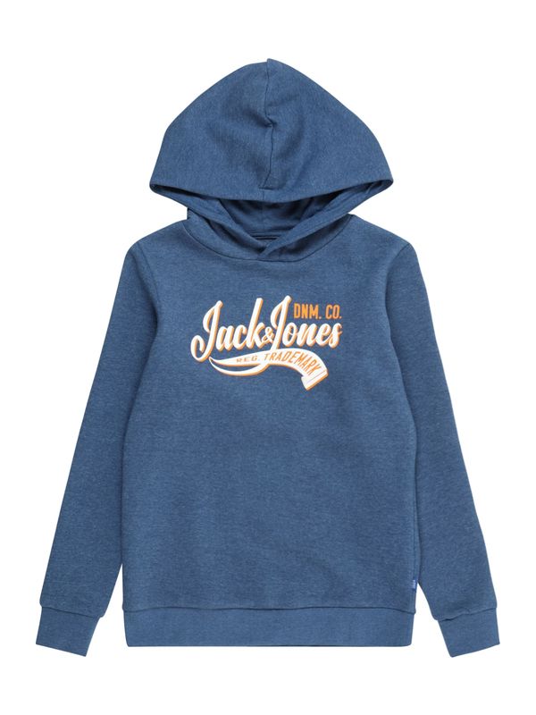 Jack & Jones Junior Jack & Jones Junior Majica  temno modra / oranžna / bela