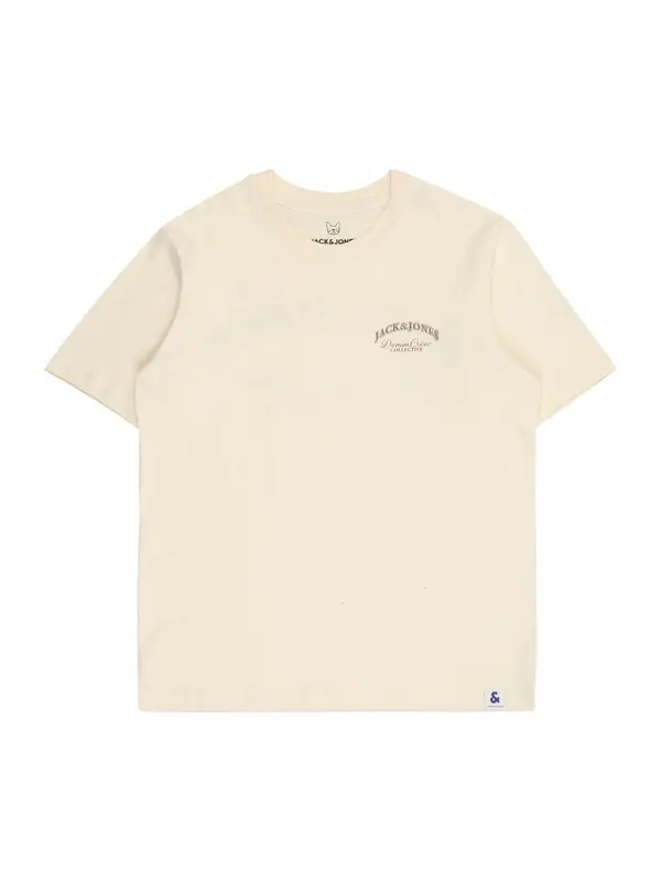 Jack & Jones Junior Jack & Jones Junior Majica  temno oranžna / volneno bela