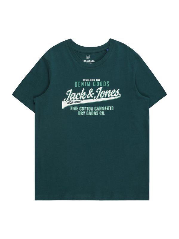 Jack & Jones Junior Jack & Jones Junior Majica  zelena / smaragd / bela