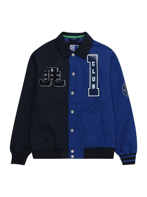 Jack & Jones Junior Jack & Jones Junior Prehodna jakna 'Ecole'  marine / temno modra / bela