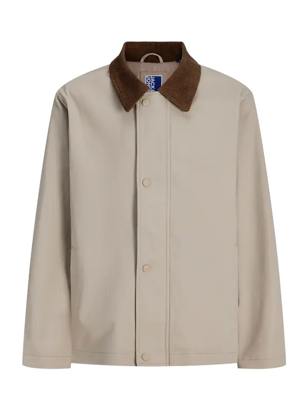 Jack & Jones Junior Jack & Jones Junior Prehodna jakna 'JJEgraham'  čokolada / kamen