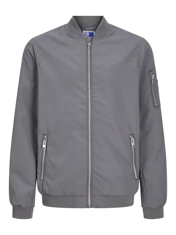 Jack & Jones Junior Jack & Jones Junior Prehodna jakna 'JJERush'  bazaltno siva