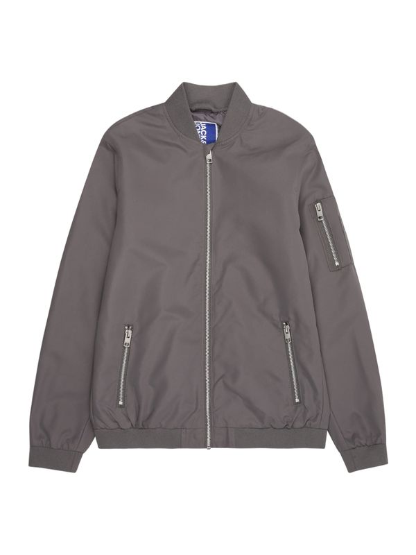 Jack & Jones Junior Jack & Jones Junior Prehodna jakna 'JJERUSH'  bazaltno siva