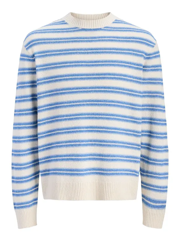 Jack & Jones Junior Jack & Jones Junior Pulover  modra / svetlo modra / bela