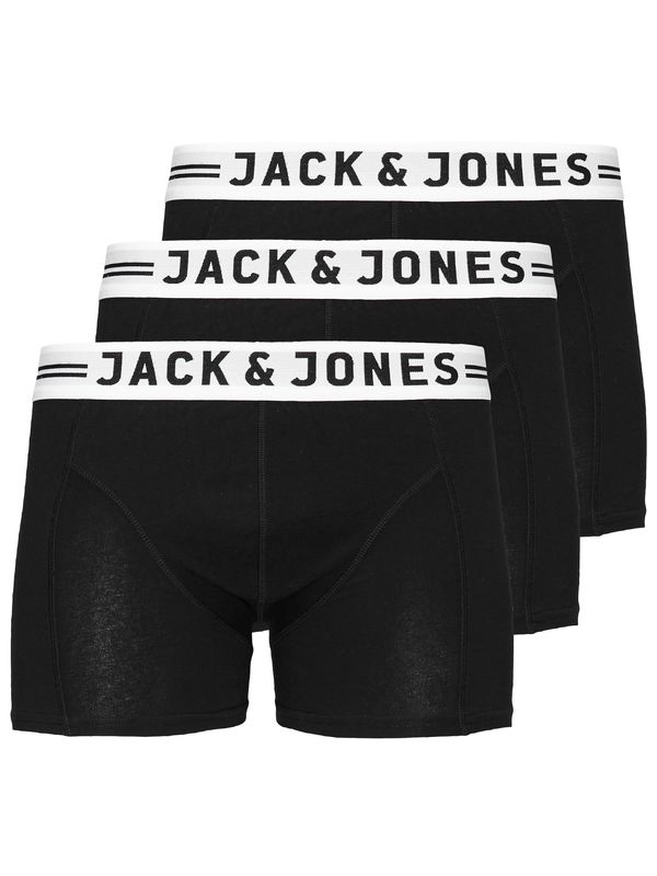 Jack & Jones Junior Jack & Jones Junior Spodnjice  črna / bela