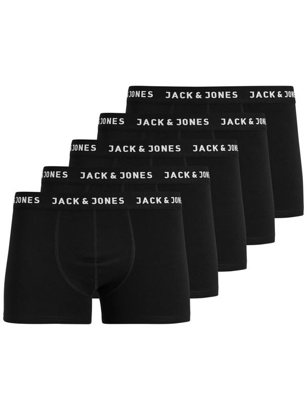 Jack & Jones Junior Jack & Jones Junior Spodnjice 'Huey'  črna / bela