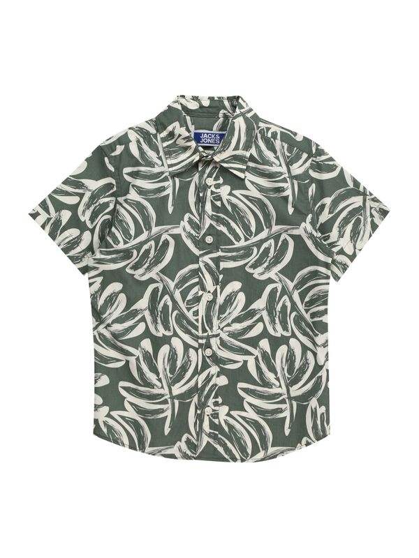 Jack & Jones Junior Jack & Jones Junior Srajca 'LAFAYETTE'  temno zelena / bela