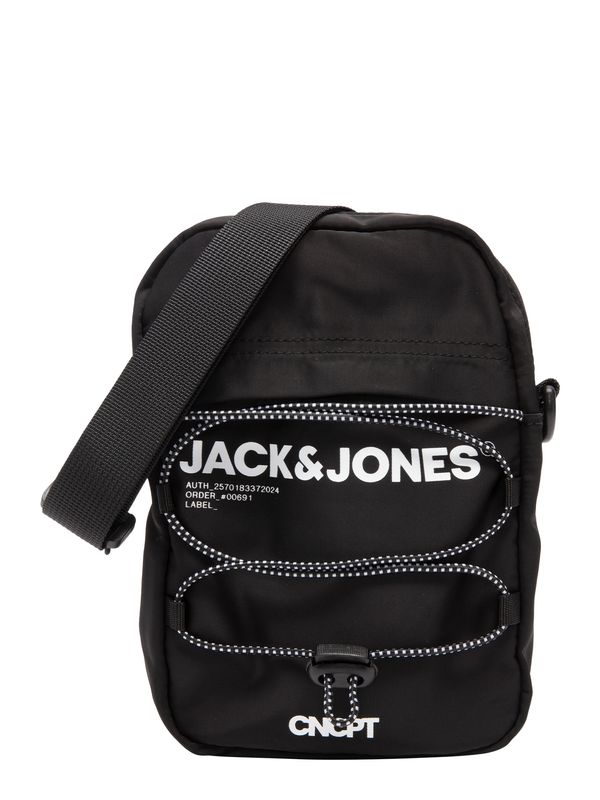 Jack & Jones Junior Jack & Jones Junior Torba 'JACZITRUS'  črna / bela