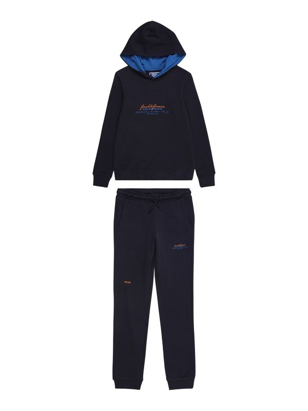 Jack & Jones Junior Jack & Jones Junior Trenirka za tek 'JJGREAT'  modra / mornarska / temno oranžna