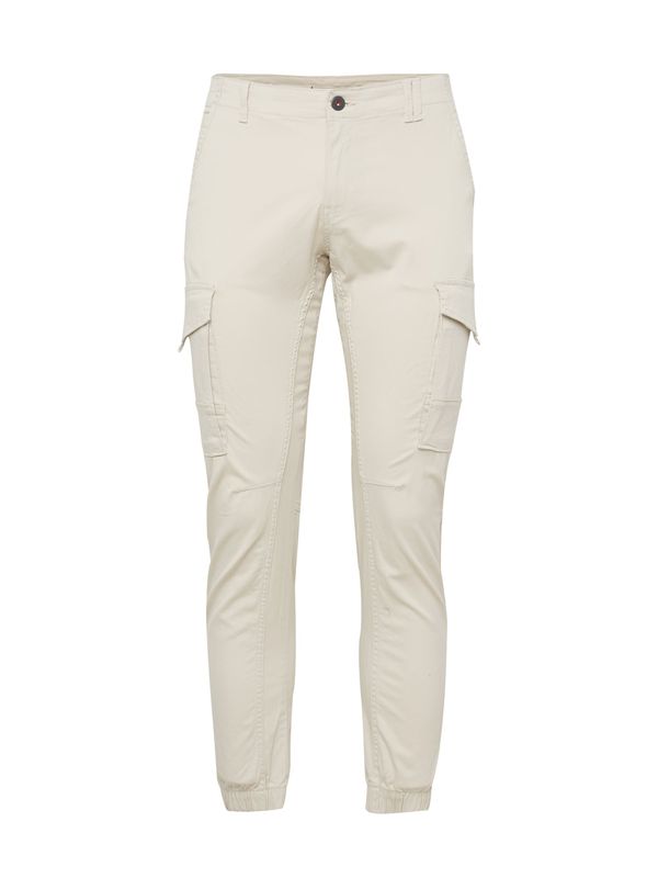 JACK & JONES JACK & JONES Kargo hlače 'JJIPaul JJFlake'  ecru