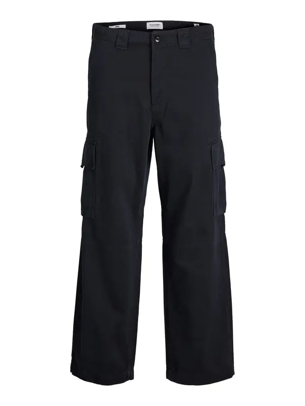 JACK & JONES JACK & JONES Kargo hlače 'JPSTBill'  črna