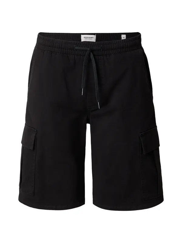 JACK & JONES JACK & JONES Kargo hlače 'JPSTCOLE DYLAN'  črna